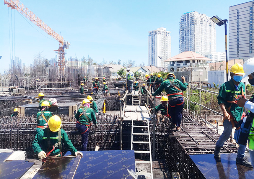 Tiến độ xây dựng dự án căn hộ The Sóng Vũng Tàu tháng 05.2020