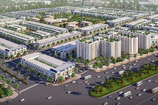 Phối cảnh tổng thể dự án đất nền nhà phố biệt thự Century City Long Thành Đồng Nai