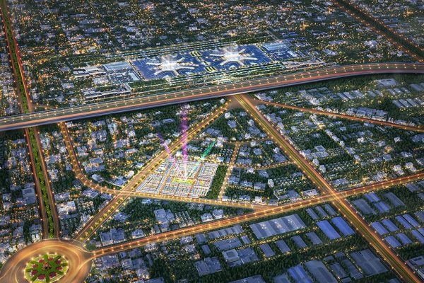 Phối cảnh tổng thể dự án đất nền nhà phố biệt thự Century City Long Thành Đồng Nai