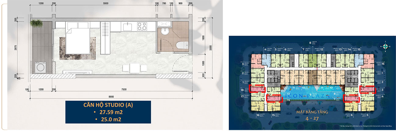 Thiết kế dự án căn hộ chung cư Icon Plaza Bình Dương