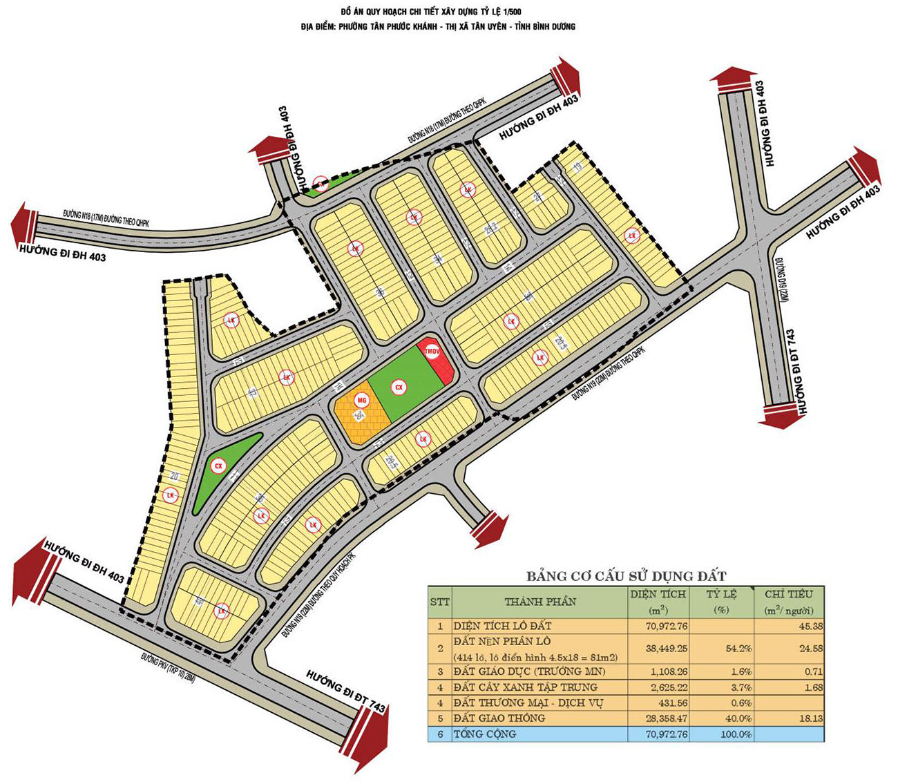 Mặt bằng dự án nhà phố The Standard Bình Dương chủ đầu tư An Gia Mặt bằng dự án nhà phố The Standard Bình Dương chủ đầu tư An Gia