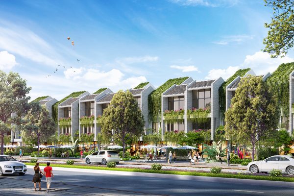 Phối cảnh tổng thể dự án biệt thự Casamia Hội An