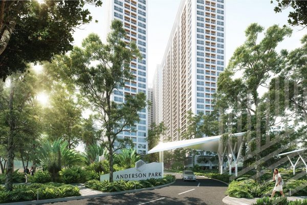Phối cảnh tổng thể dự án căn hộ chung cư Anderson Park Bình Dương