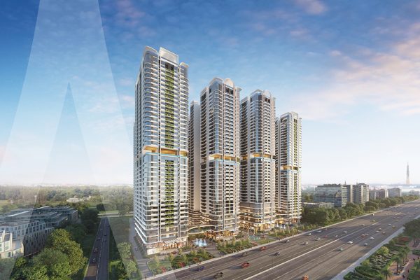 Phối cảnh tổng thể dự án căn hộ chung cư Astral City Thuận An Bình Dương