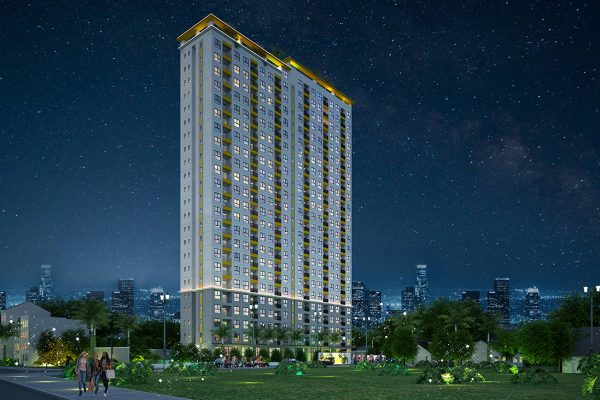 Phối cảnh tổng thể dự án căn hộ chung cư Bcons Bee Bình Dương
