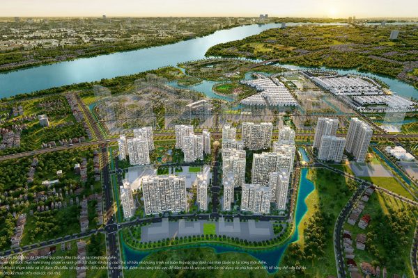 Phối cảnh căn hộ chung cư phân khu The Origami dự án Vinhomes Grand Park Quận 9 chủ đầu tư Vingroup
