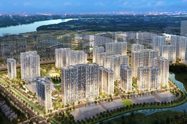 Phối cảnh căn hộ chung cư phân khu The Origami dự án Vinhomes Grand Park Quận 9 chủ đầu tư Vingroup