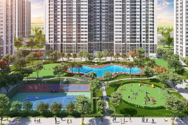 Tiện ích căn hộ chung cư phân khu The Rainbow dự án Vinhomes Grand Park Quận 9 chủ đầu tư Vingroup