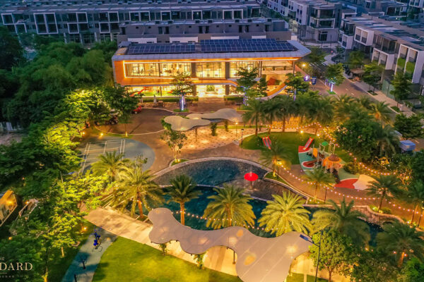 Toàn cảnh nhà phố khu biệt lập The Standard Bình Dương