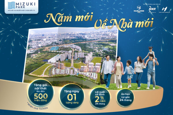 Phương thức thanh toán dự án căn hộ chung cư Mizuki Park Bình Chánh
