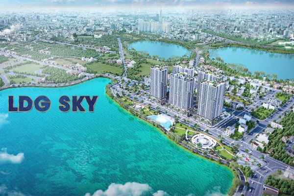 Phối cảnh tổng thể dự án căn hộ chung cư LDG Sky Bình Dương chủ đầu tư LDG Group