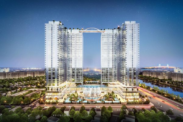 Phối cảnh dự án căn hộ chung cư sunshine Horizon quận 4