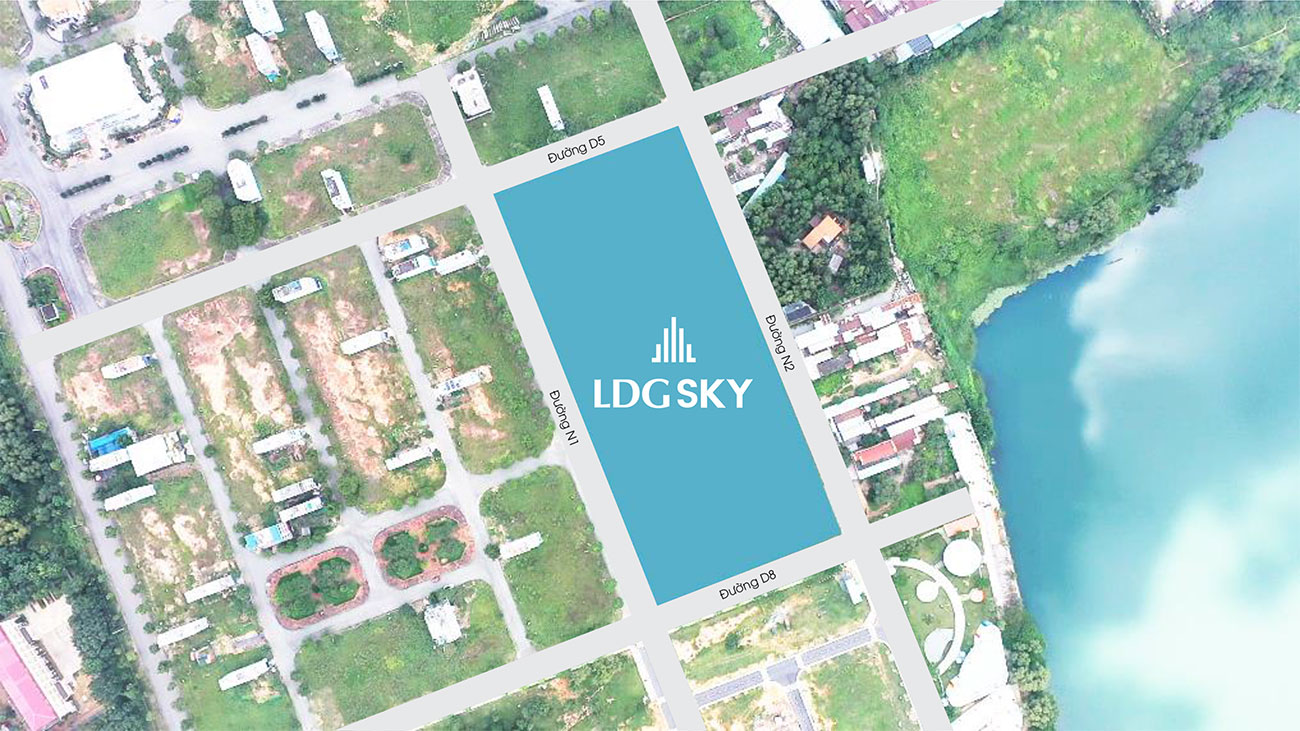 Vị trí địa chỉ dự án căn hộ chung cư LDG Sky Bình Dương chủ đầu tư LDG Group
