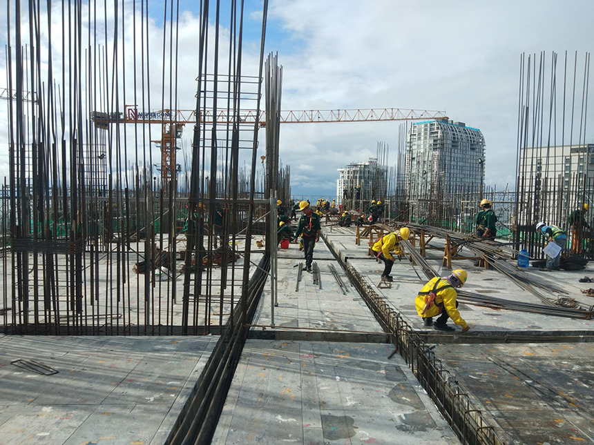 Tiến độ xây dựng dự án căn hộ The Sóng Vũng Tàu tháng 10.2020