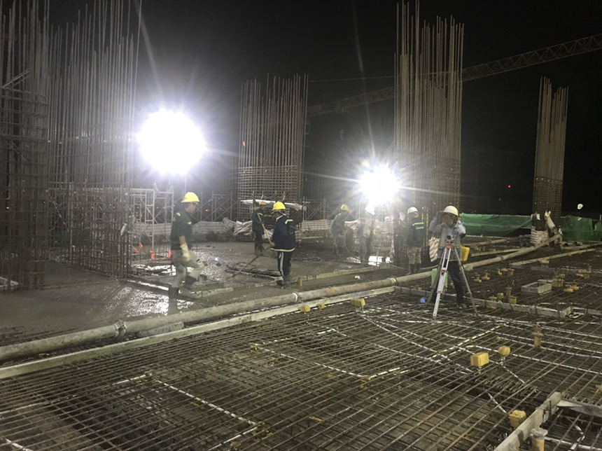 Tiến độ xây dựng dự án căn hộ The Sóng Vũng Tàu tháng 10.2020