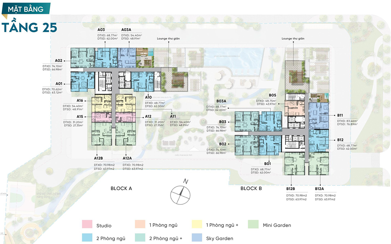 Mặt Bằng Dự án Căn Hộ Chung Cư D Aqua Bến Bình Đông Quận 8