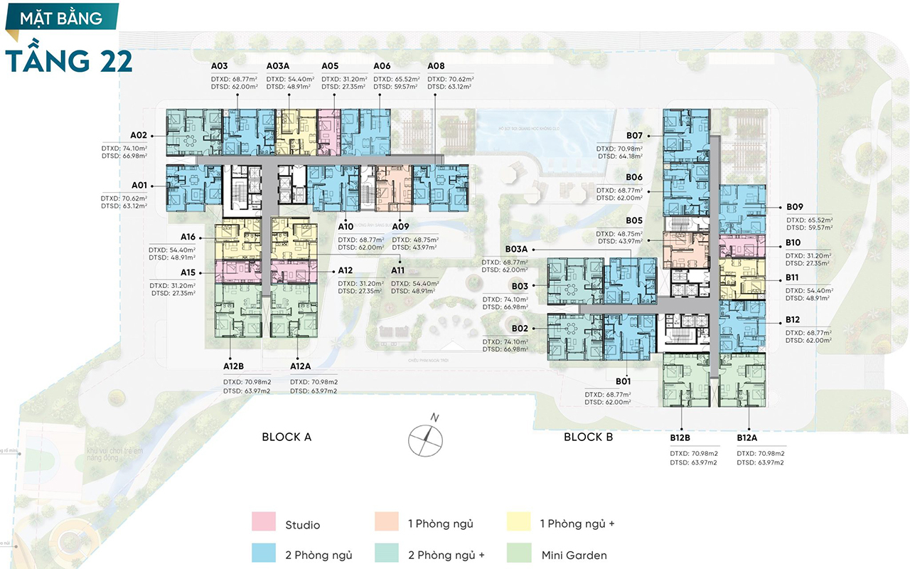 Mặt Bằng Dự án Căn Hộ Chung Cư D Aqua Bến Bình Đông Quận 8
