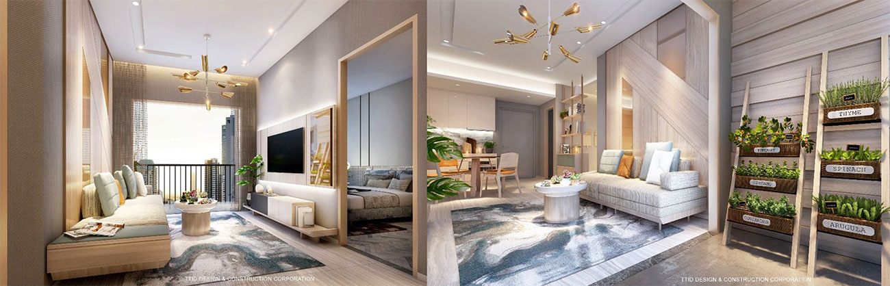 Nhà mẫu dự án căn hộ chung cư West Gate Bình Chánh chủ đầu tư An Gia