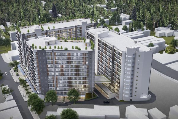 Phối cảnh tổng thể dự án nhà phố biệt thự căn hộ chung cư Takara Residence Thủ Dầu Một Bình Dương