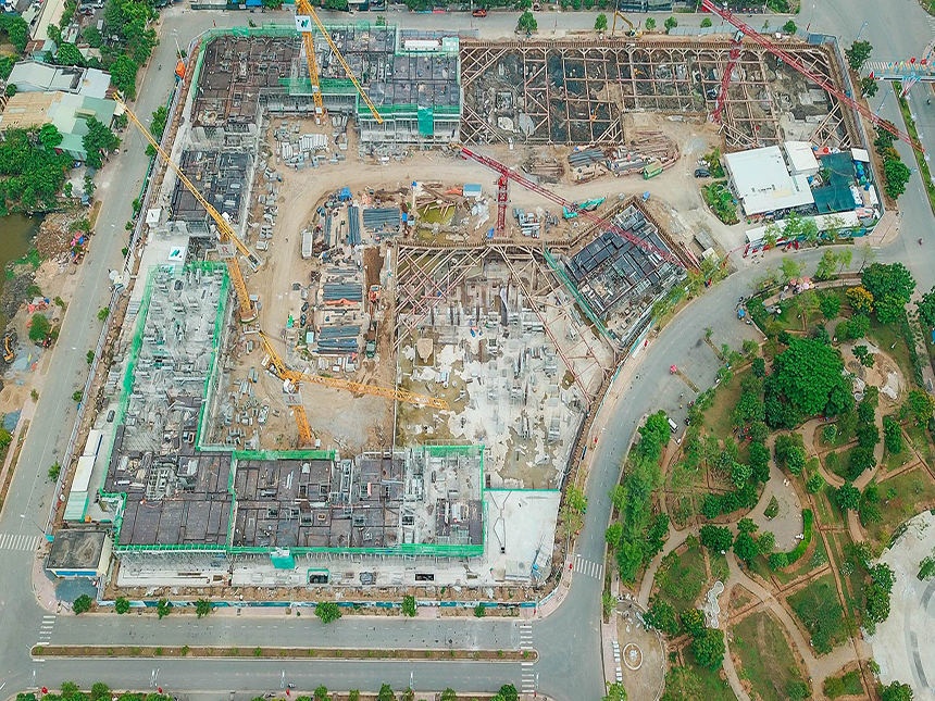 Tiến độ xây dựng dự án căn hộ West Gate Bình Chánh tháng 03/2022
