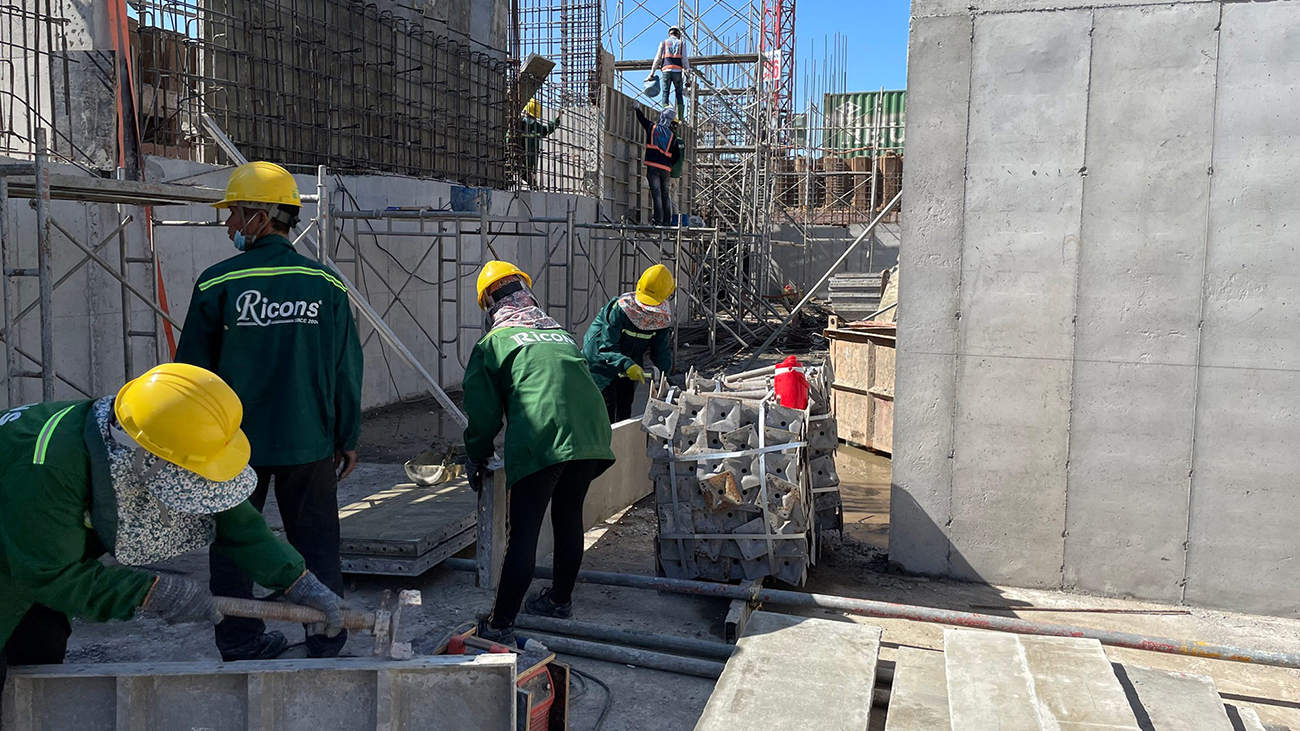 Tiến độ xây dựng dự án căn hộ West Gate Bình Chánh tháng 03/2022