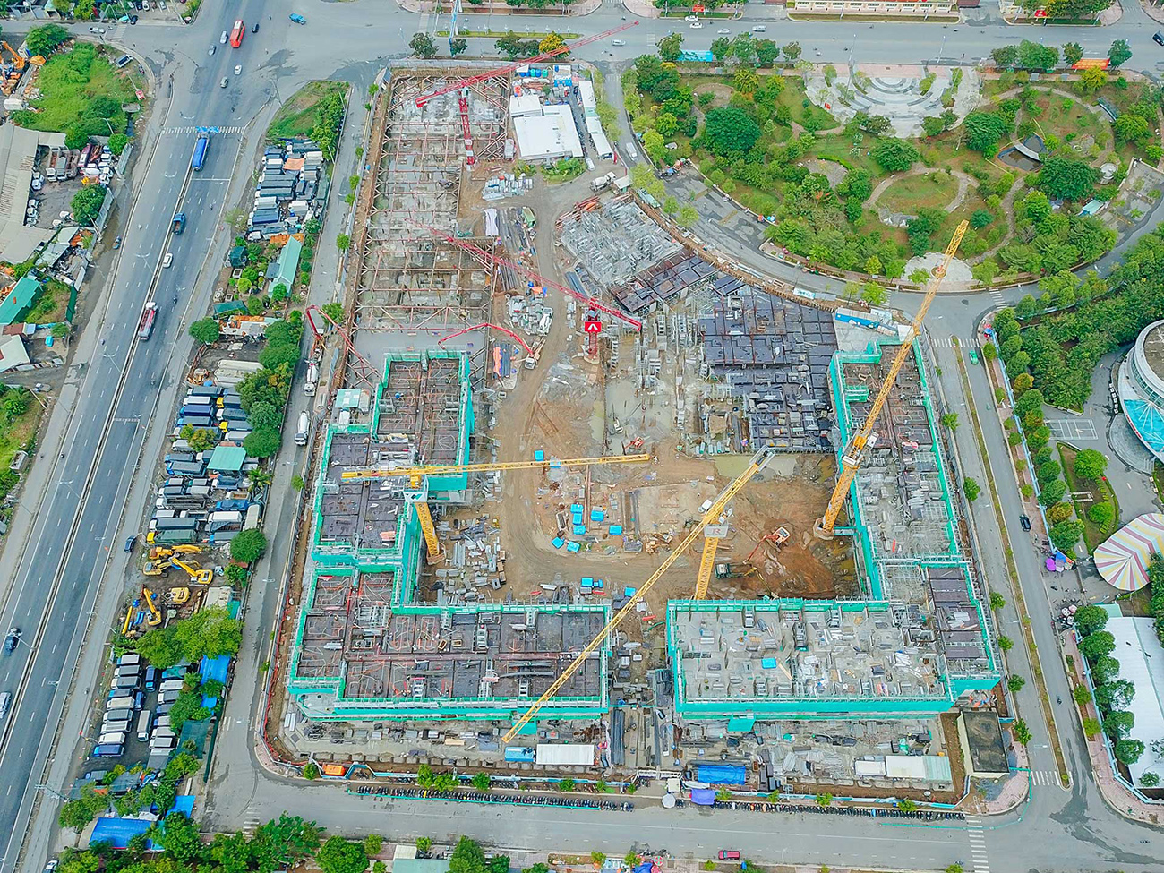 Tiến độ xây dựng dự án căn hộ West Gate Bình Chánh tháng 04/2022