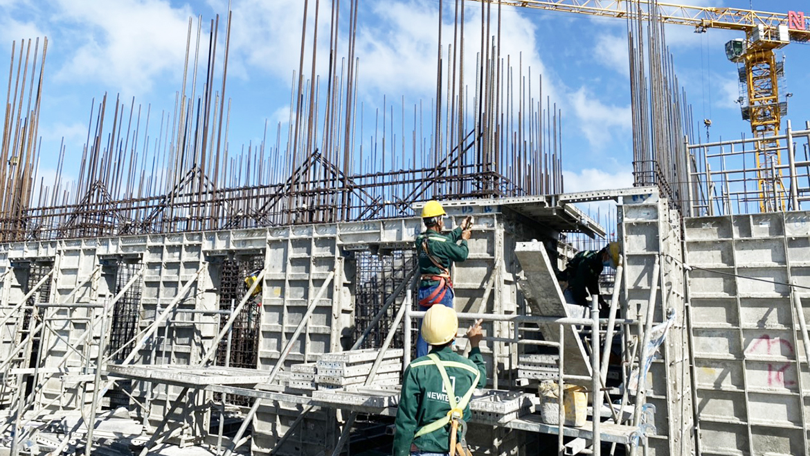 Tiến độ xây dựng dự án căn hộ The Sóng Vũng Tàu tháng 04.2021