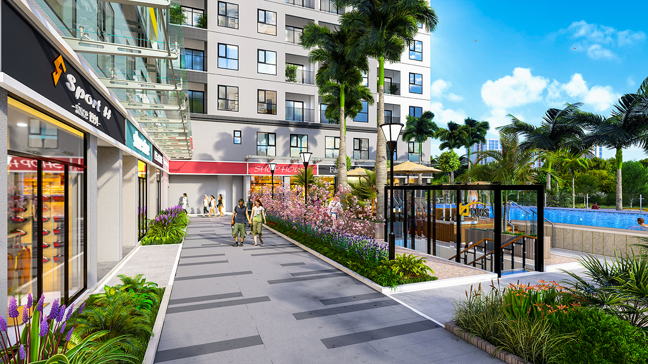Tiện ích dự án căn hộ chung cư Bcons Sala Bình Dương