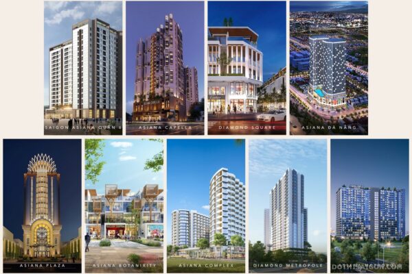 các dự án đã triển khai của chủ đầu tư gotec land