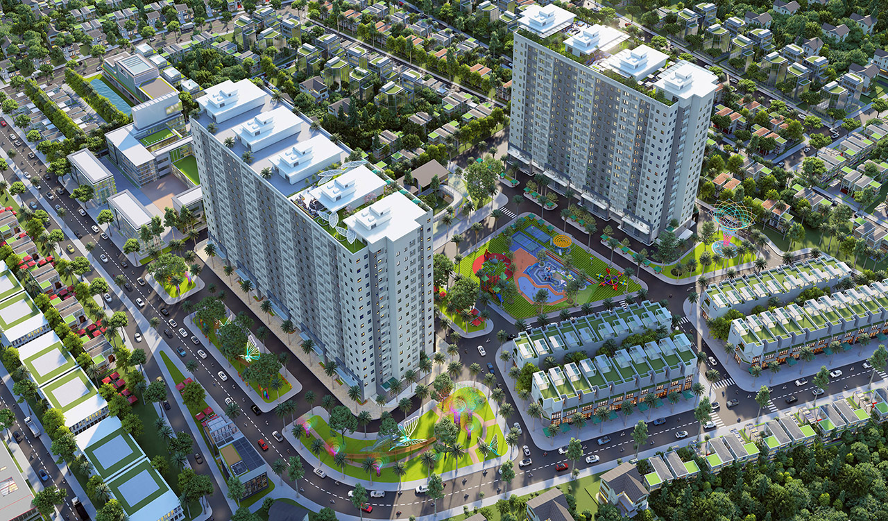 Mua bán cho thuê dự án căn hộ chung cư Conic Boulevard Bình Chánh