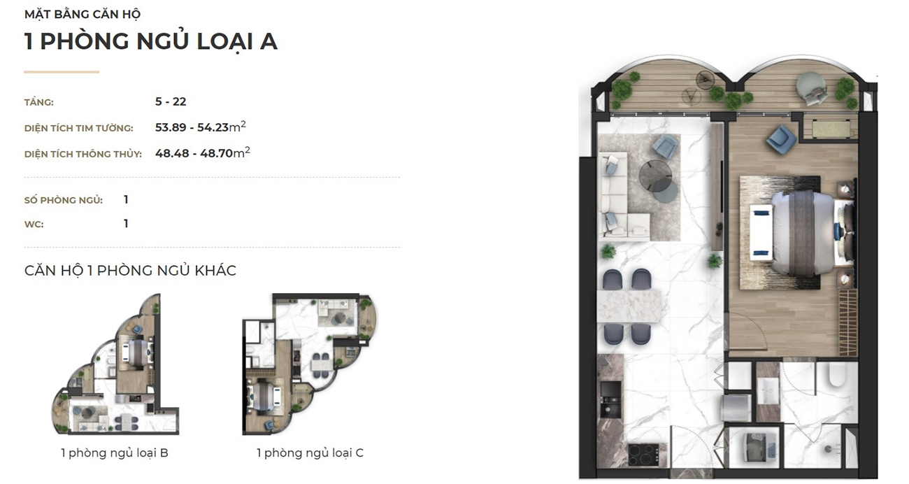 Thiết kế dự án căn hộ chung cư Asiana Đà Nẵng chủ đầu tư Gotec Land