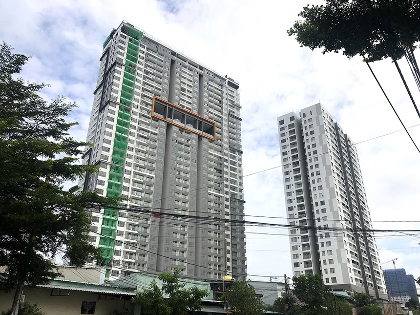 Tiến độ xây dưng dự án căn hộ Sky89 Quận 7 tháng 06/2021