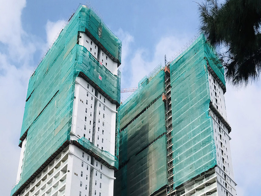 Tiến độ xây dựng dự án căn hộ The Sóng Vũng Tàu tháng 07/2021