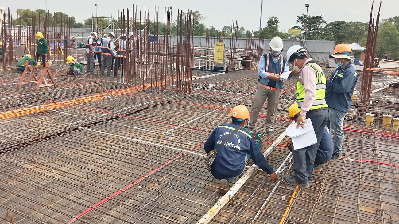 Tiến độ xây dựng dự án căn hộ West Gate Bình Chánh tháng 01/2022