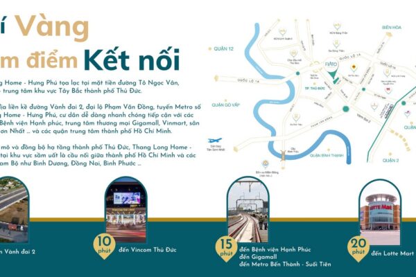Vị trí địa chỉ dự án căn hộ Fiato Premier Thủ Đức Đường Tô Ngọc Vân chủ đầu tư Hưng Phú Investment