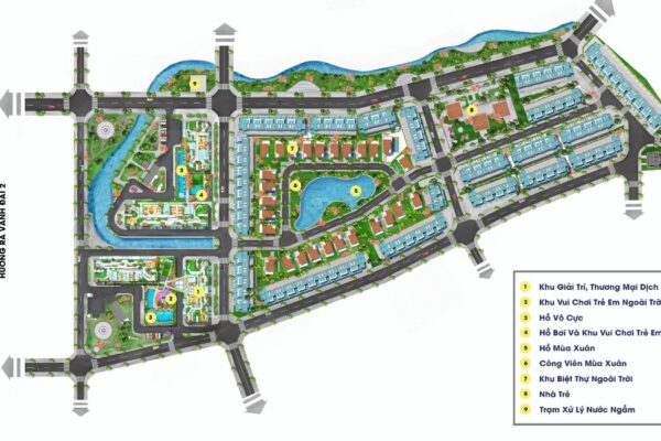 Mặt bằng dự án căn hộ Fiato Premier Thủ Đức Đường Tô Ngọc Vân chủ đầu tư Hưng Phú Investment