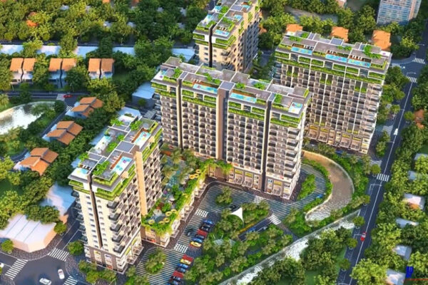 Phối cảnh tổng thể căn hộ chung cư dự án Fiato Premier đường Tô Ngọc Vân Thủ Đức