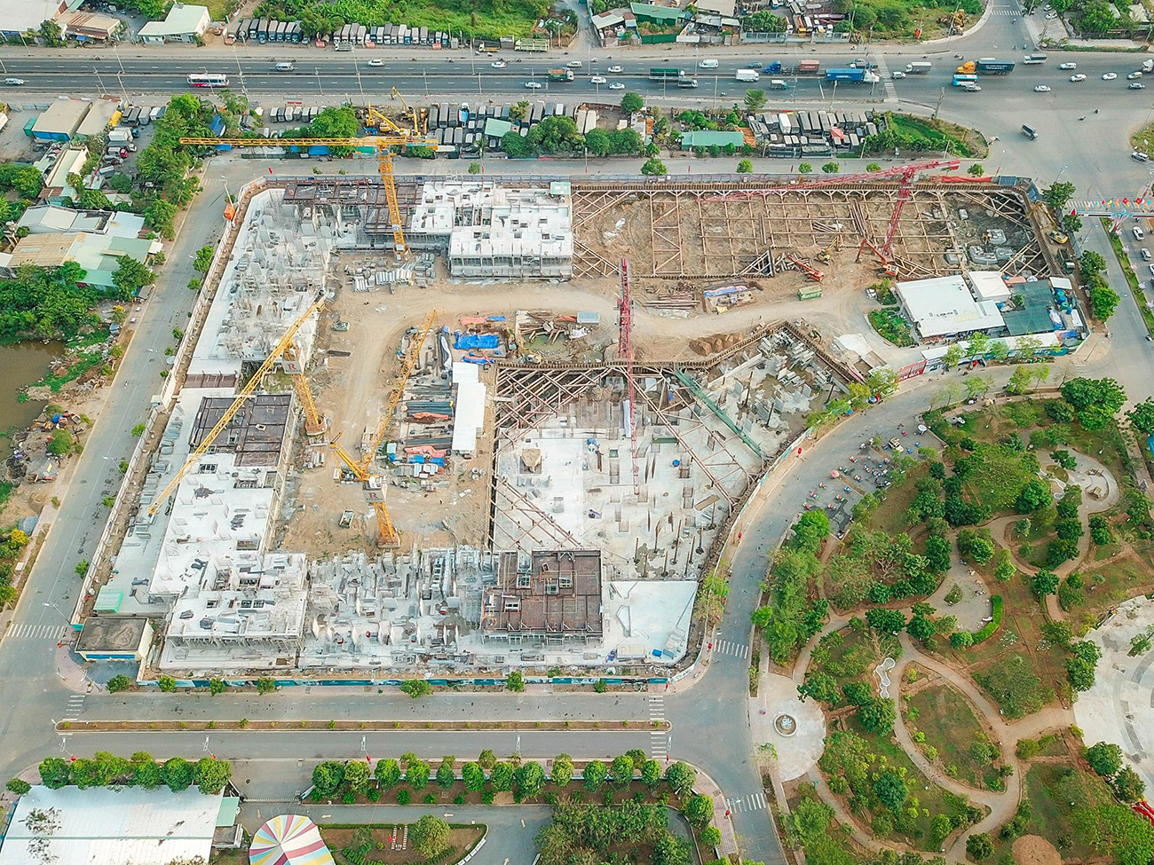 Tiến độ xây dựng dự án căn hộ West Gate Bình Chánh tháng 02/2022