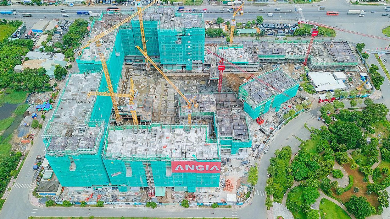 Cập nhật tiến độ dự án căn hộ West Gate Bình Chánh tháng 07/2022