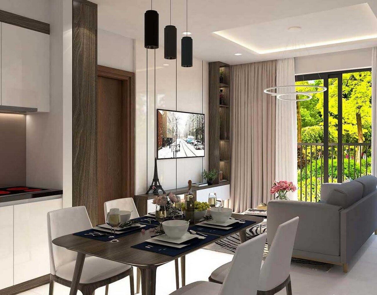 Nhà mẫu dự án Bcons Polygon Dĩ An