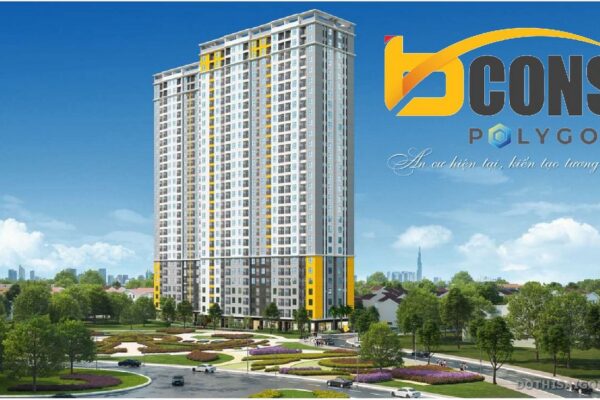 Phối cảnh tổng thể dự án Bcons Polygon Dĩ An