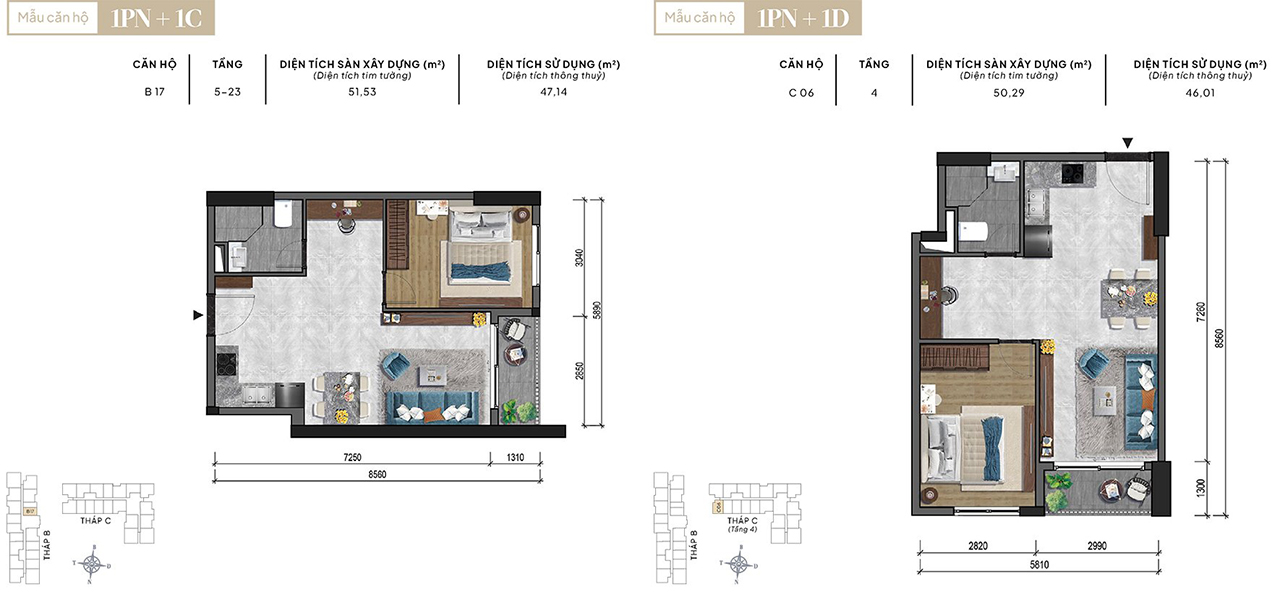 Thiết kế dự án căn hộ chung cư The Privia Bình Tân chủ đầu tư Khang Điền