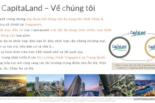 Chủ đầu tư Capital Land của dự án căn hộ Zenity Quận 1
