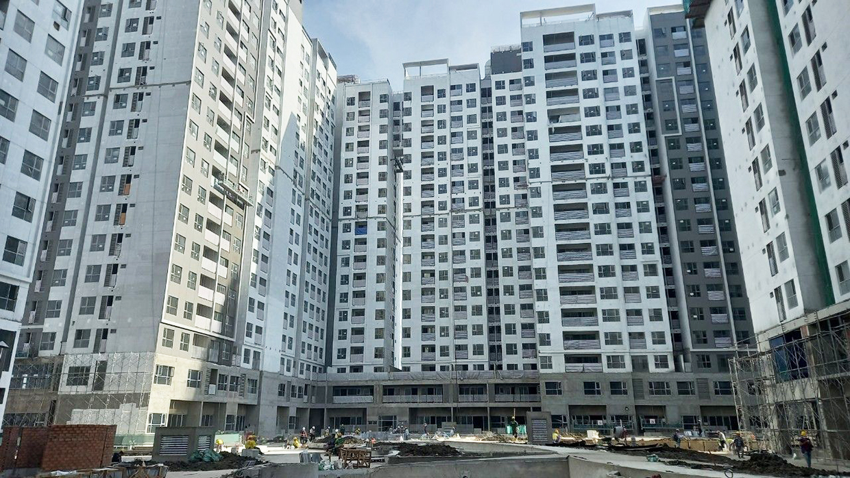 Cập nhật tiến độ dự án căn hộ chung cư West Gate Bình Chánh tháng 2.2023