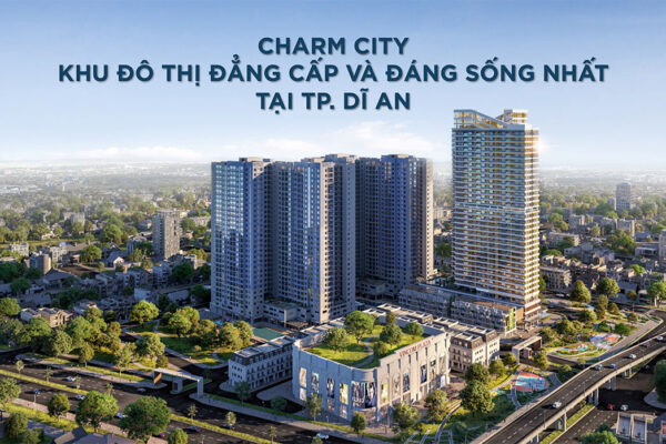 Phối cảnh dự án căn hộ Charm Diamond Bình Dương