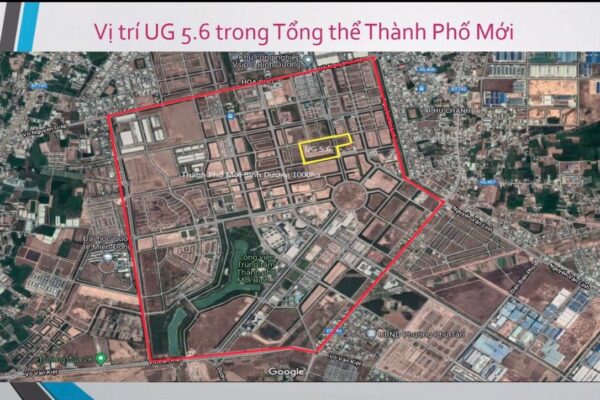 Vị trí chính xác dự án nhà phố thương mại Artisan Park