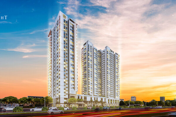 Phối cảnh tổng thể căn hộ chung cư dự án Moonlight Avenue đường Đặng Văn Bi Thủ Đức