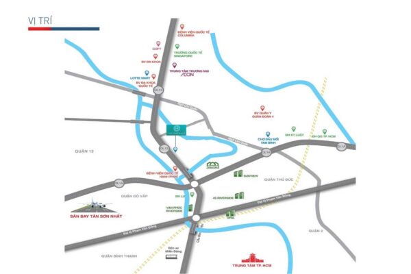 Vị trí địa chỉ chính xác dự án Emerald 68