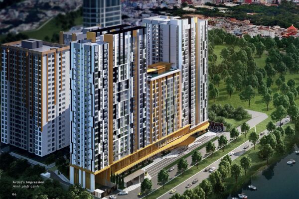 Phối cảnh tổng thể dự án De La Sol Quận 4