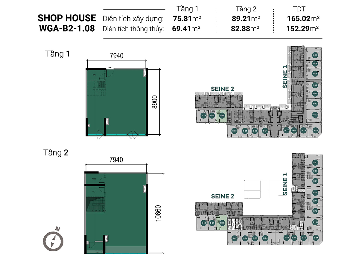 Thiết kế chi tiết Shophouse căn hộ West Gate Bình Chánh
